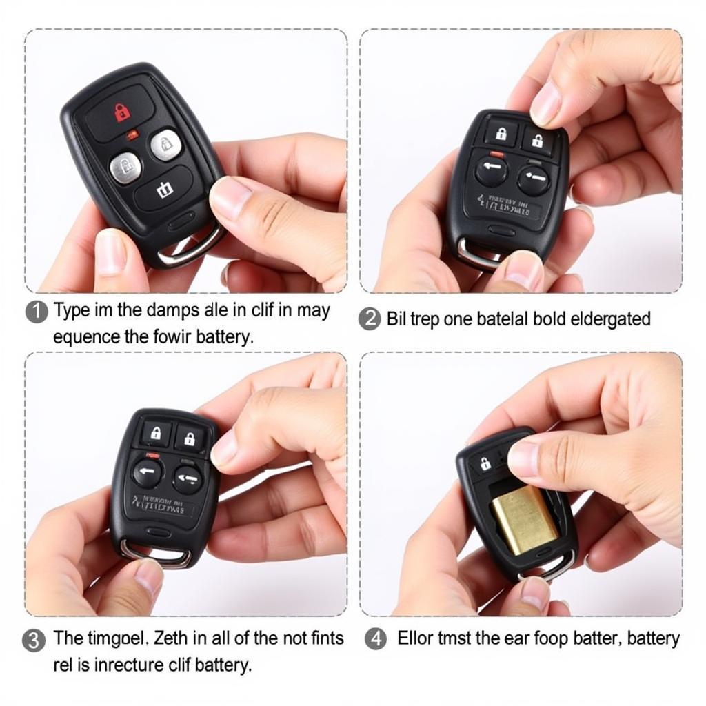 Honda Civic Key Fob Battery Replacement Process