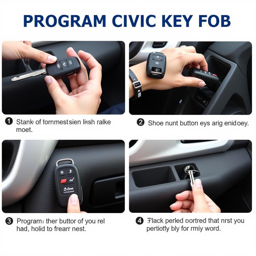 Programming a Honda Civic key fob