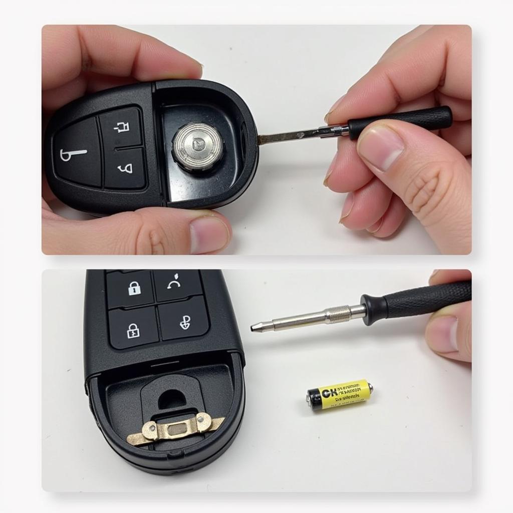 Replacing the Battery in a Honda CRV Key Fob