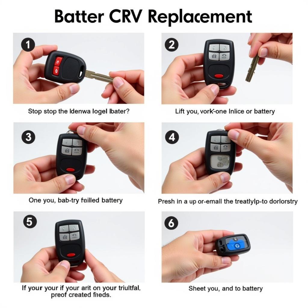 Honda CRV Key Fob Battery Replacement Steps