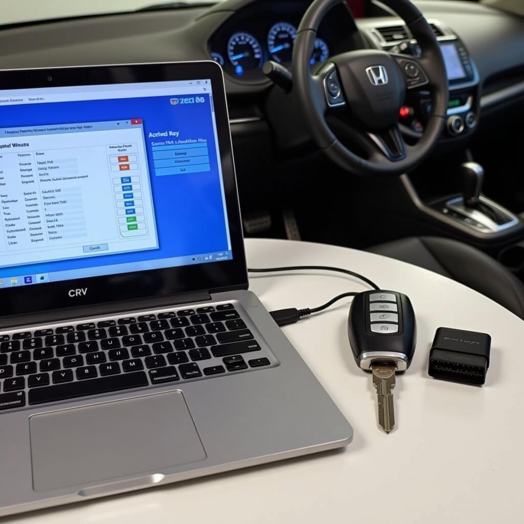 Honda CRV Key Fob Programming