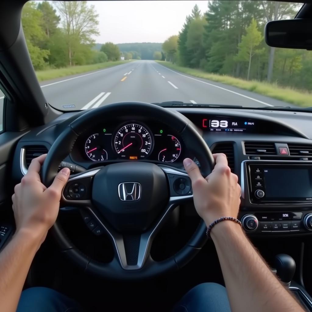 Driving a Honda HRV without the key fob