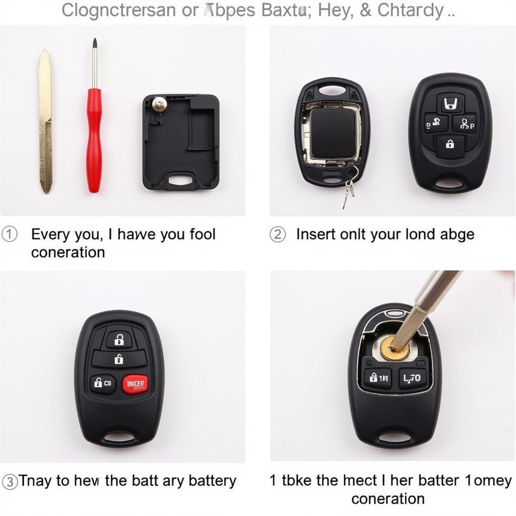 Honda Key Fob Battery Replacement Process