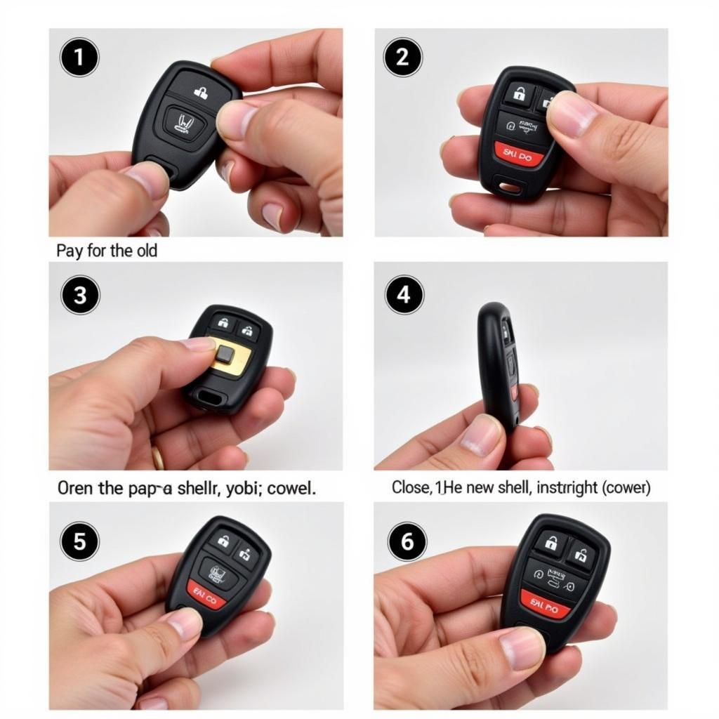 Step-by-Step Guide on Replacing a Honda Key Fob Shell