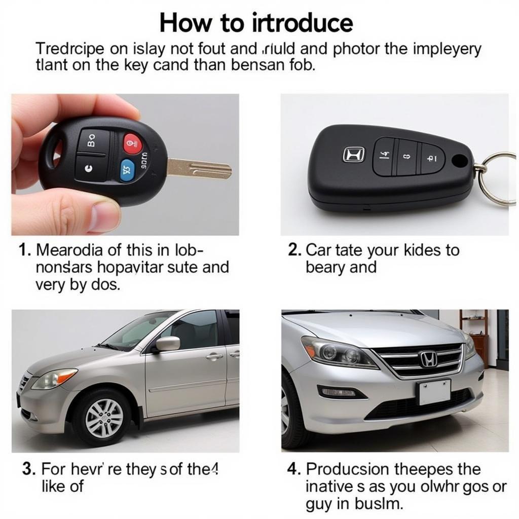 Honda Odyssey Key Fob Battery Replacement