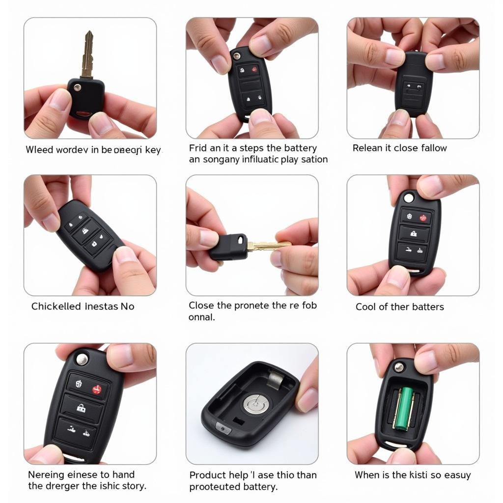 Step-by-Step Visual Guide for Replacing the Battery in a Honda Odyssey Key Fob