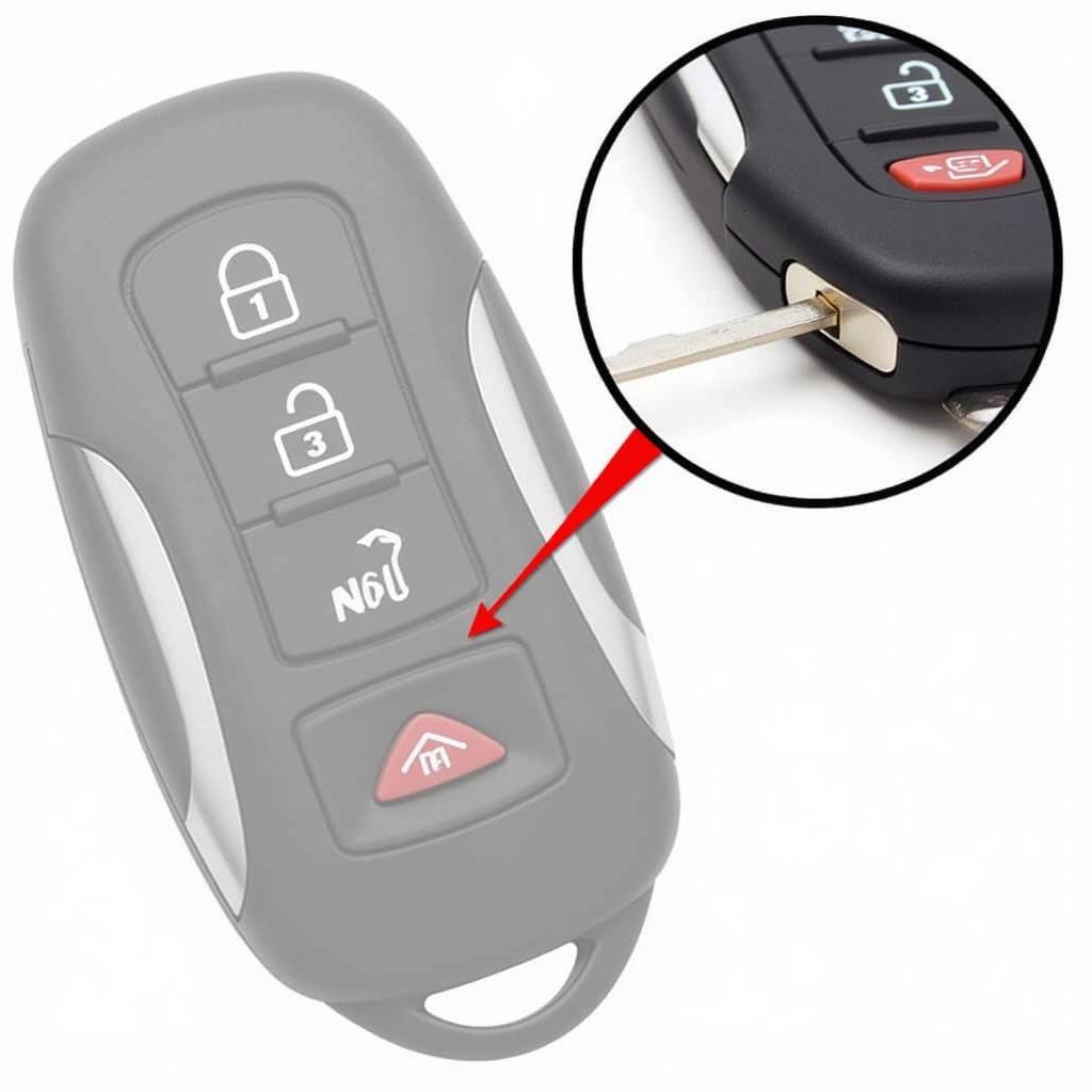 Hyundai Key Fob Release Button Location