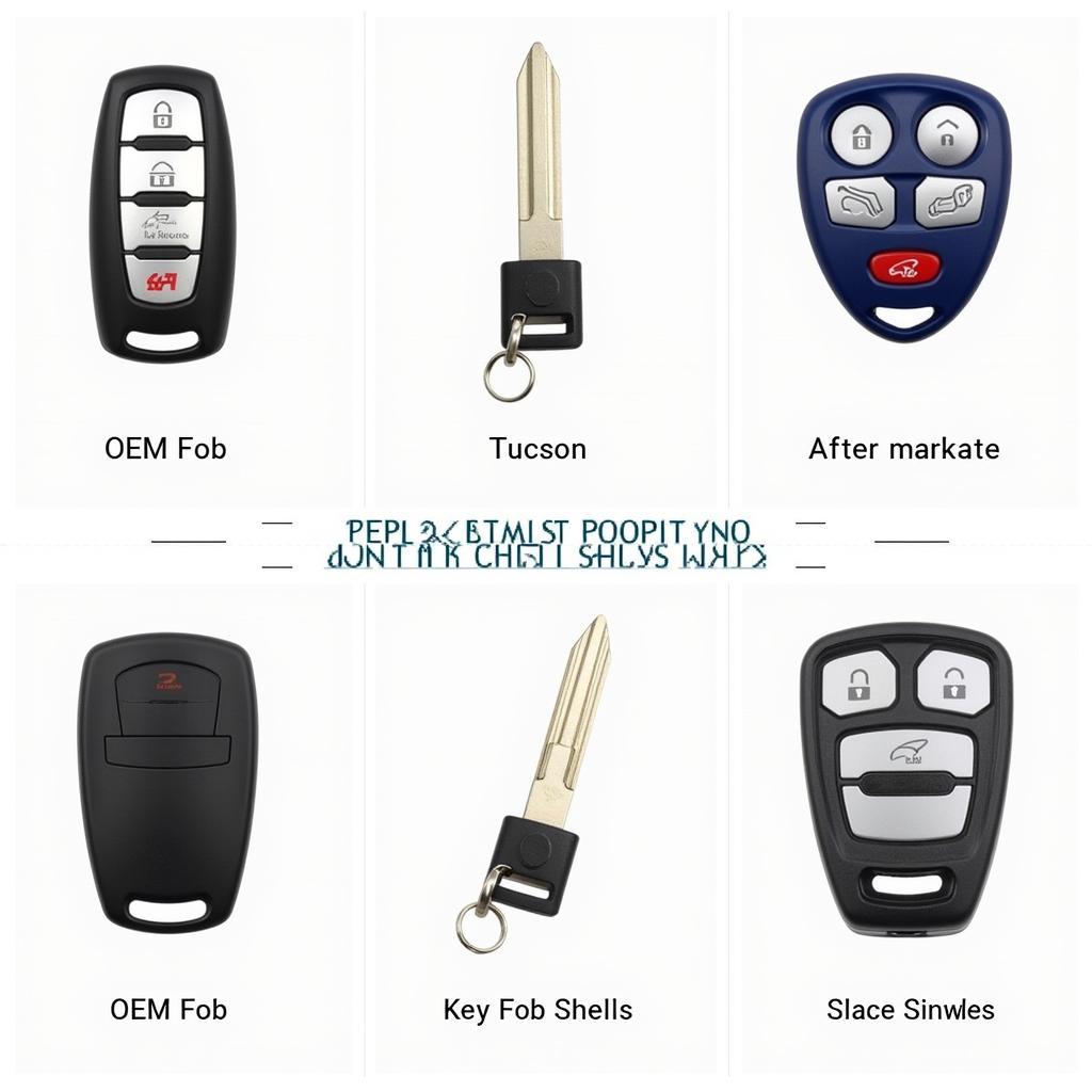 Hyundai Tucson Key Fob Replacement Options 