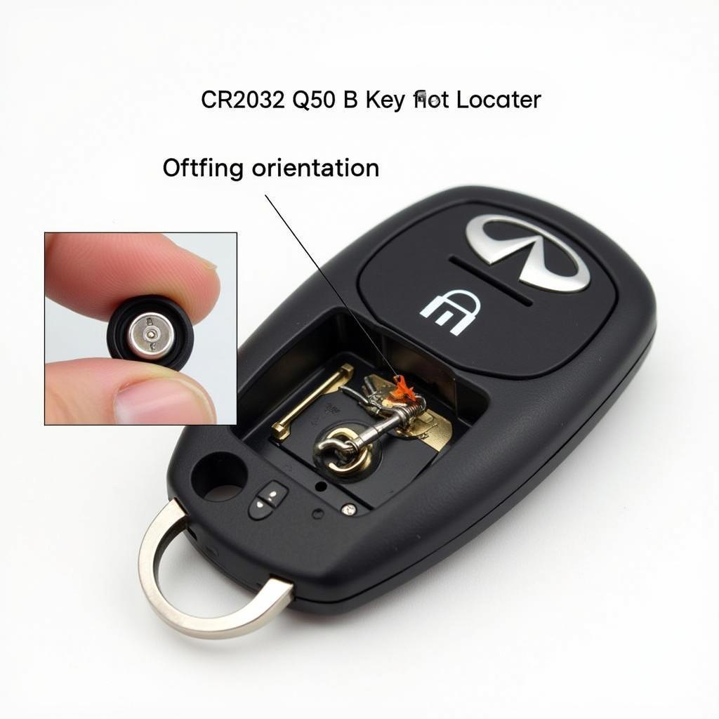 Infiniti Q50 Key Fob Battery Location