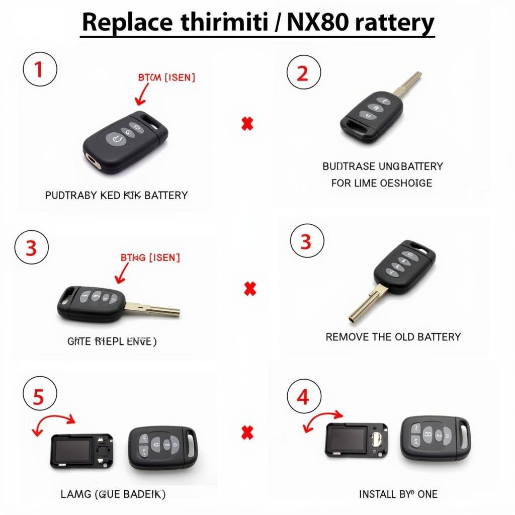 Infiniti QX80 Key Fob Battery Replacement Process