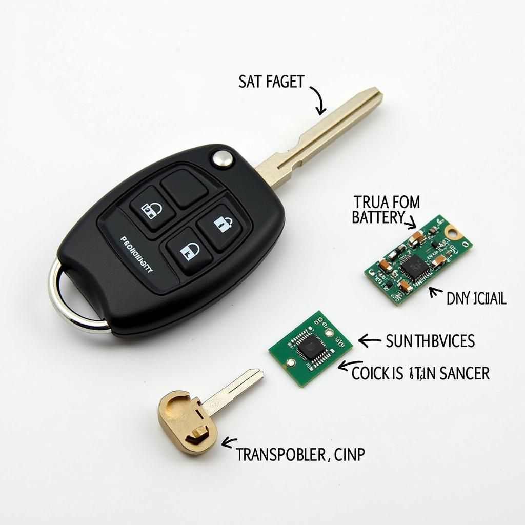 Inside a 2015 Dodge Journey Key Fob