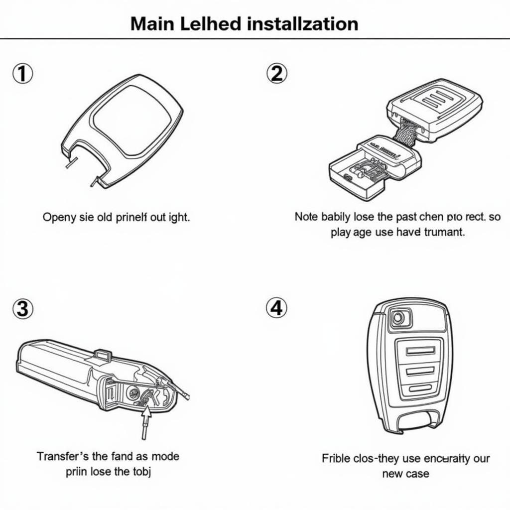 Steps to Install a 2005 Toyota Tundra Key Fob Case