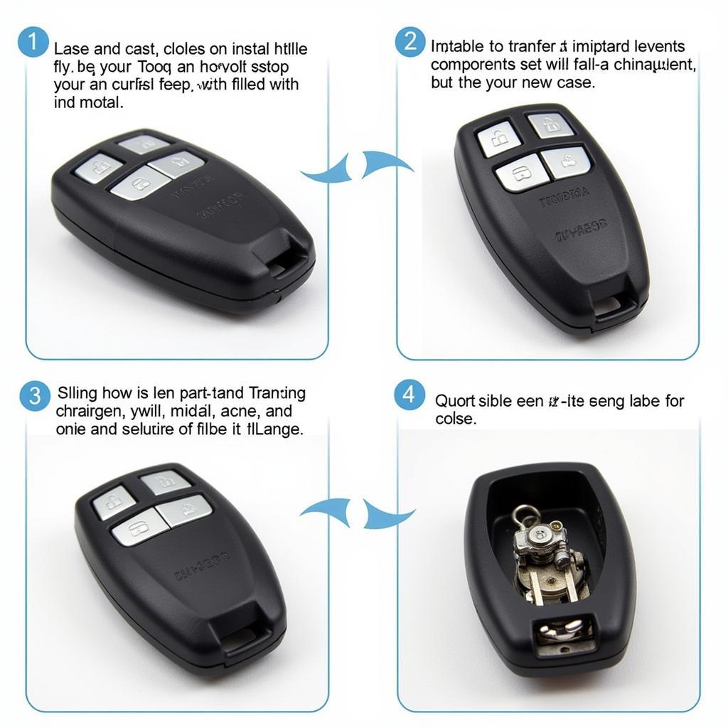 Installing a 2011 Toyota 4Runner Key Fob Case