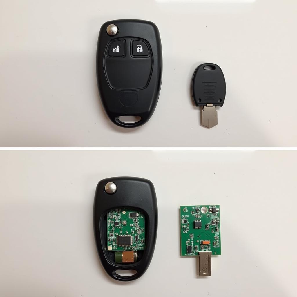 Installing a new 2014 GMC Sierra Key Fob Shell