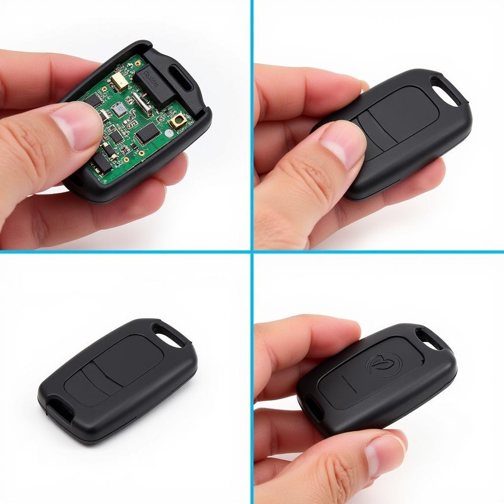 Installing the Circuit Board into a Mazda 5 Key Fob Case