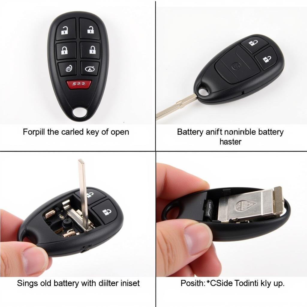 Installing CR2032 Battery in Lexus IS300 Key Fob: Step-by-Step Visual Guide