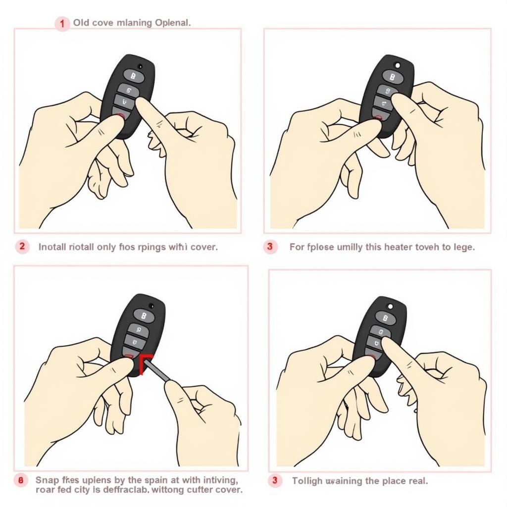 Installing a New Mini Key Fob Cover