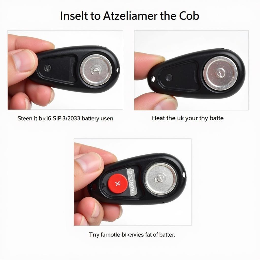 Installing the New Battery in a 2013 GMC Key Fob