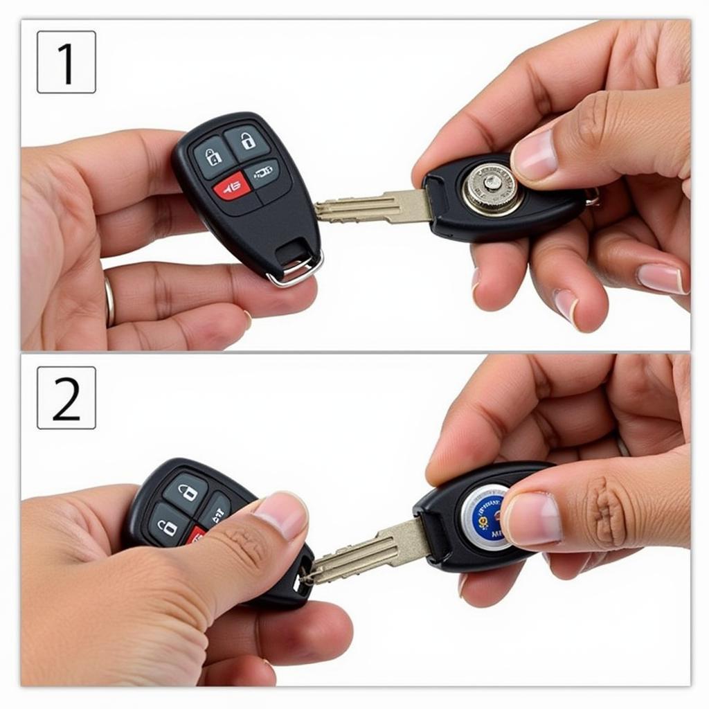 Installing New Battery in Honda Key Fob