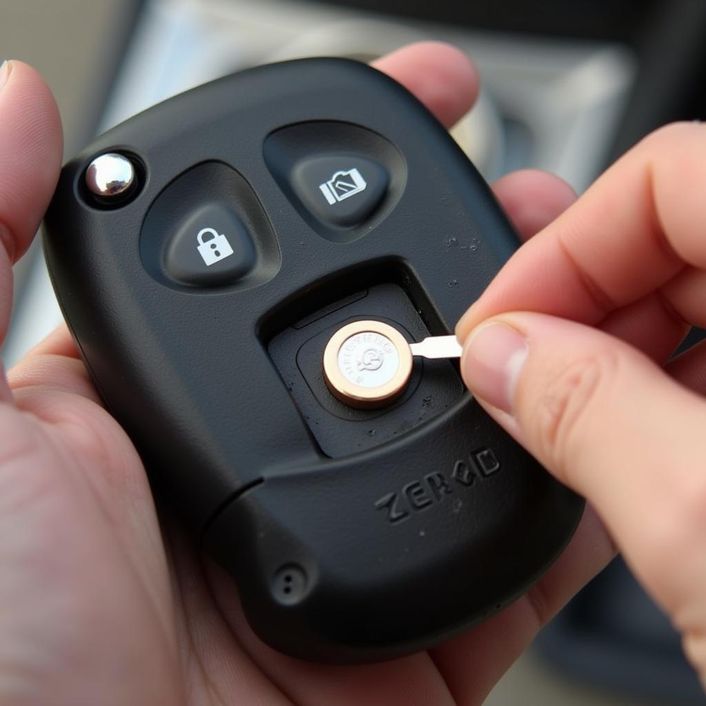 Installing New Camry Key Fob Battery