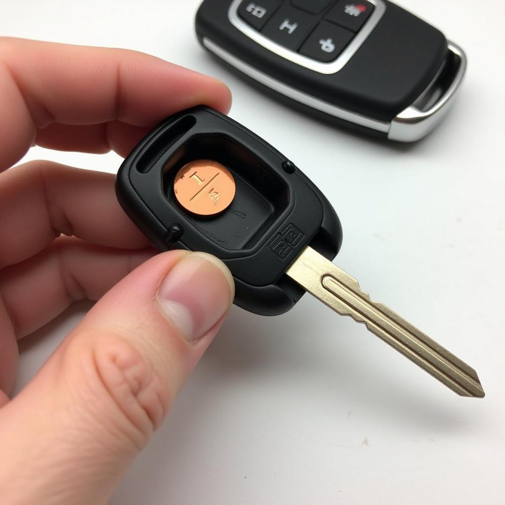 Installing a New CR2025 Battery in a 2001 Nissan Altima Key Fob