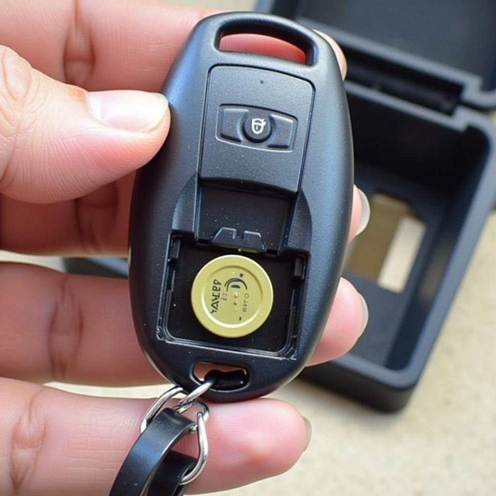 Installing New CR2032 Battery in 2016 Toyota Scion Key Fob