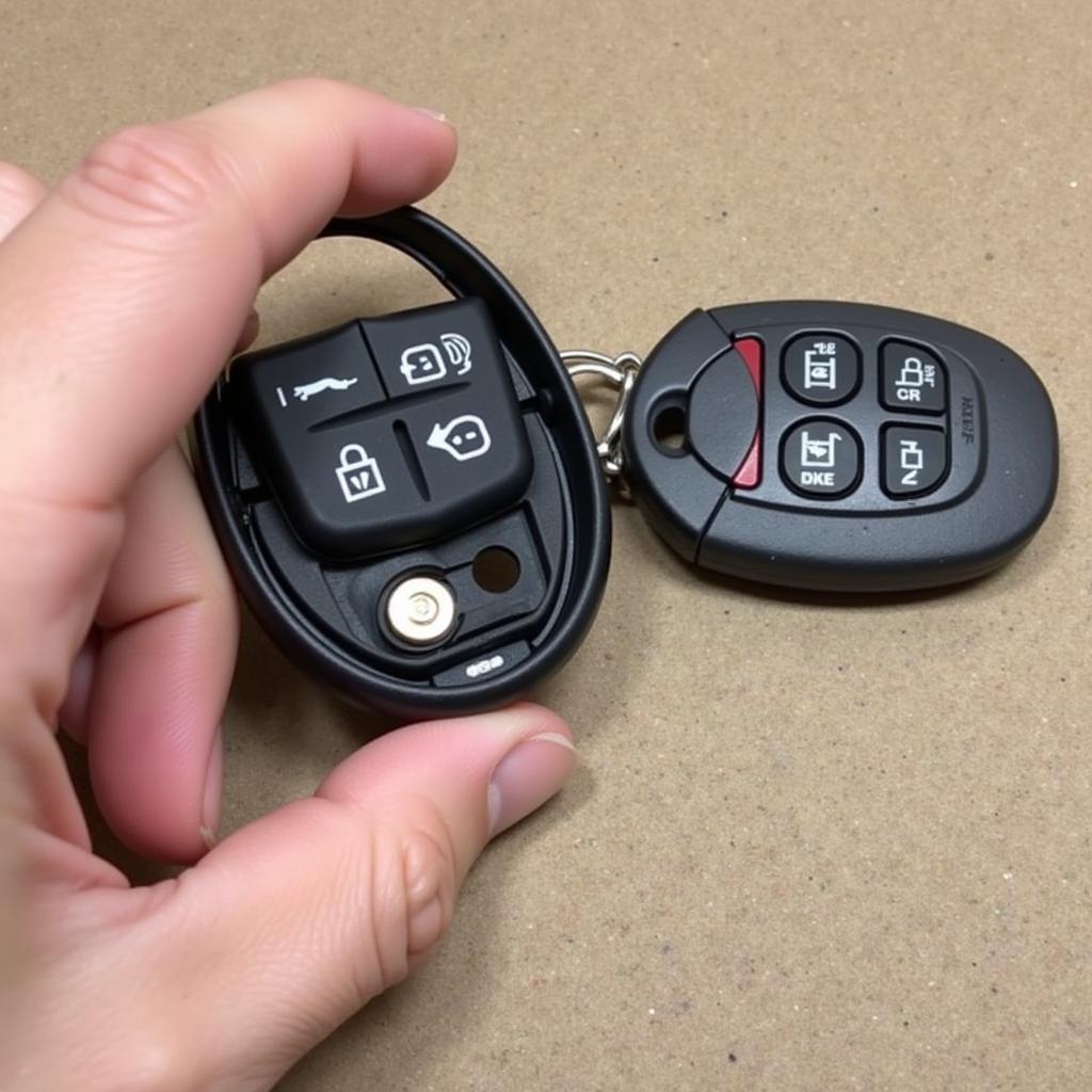 Installing a New CR2032 Battery in a 2012 Jaguar Key Fob