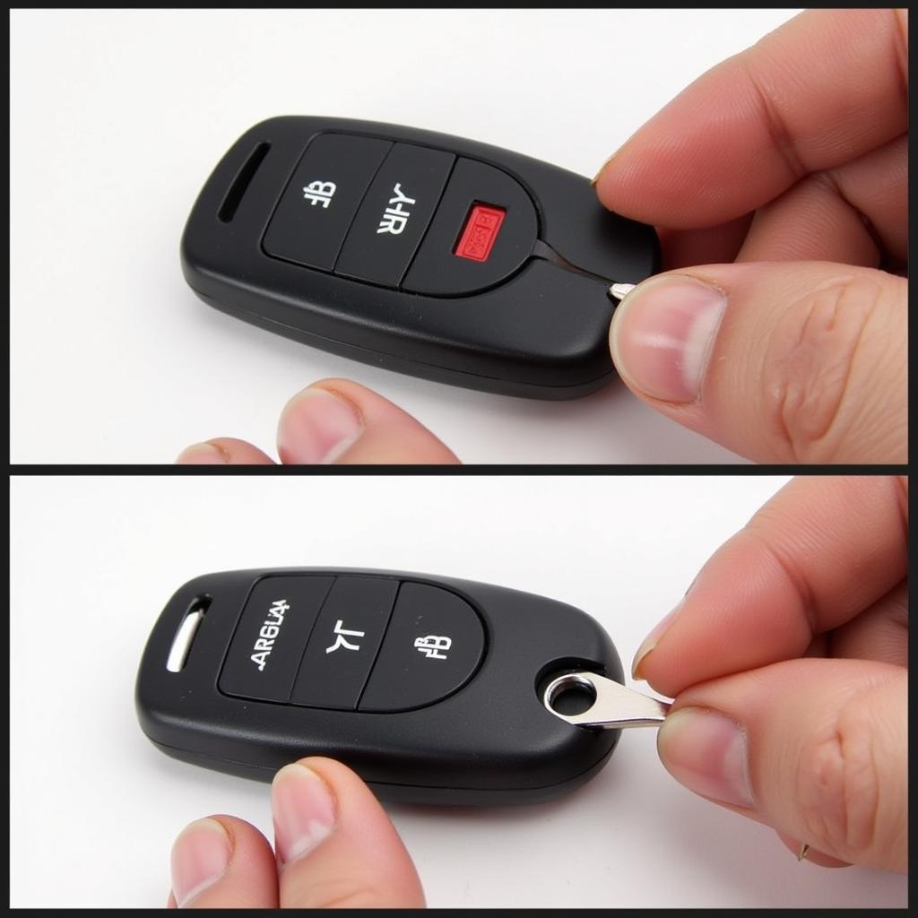 Installing New Rubber Pads on a Jaguar XJ Key Fob