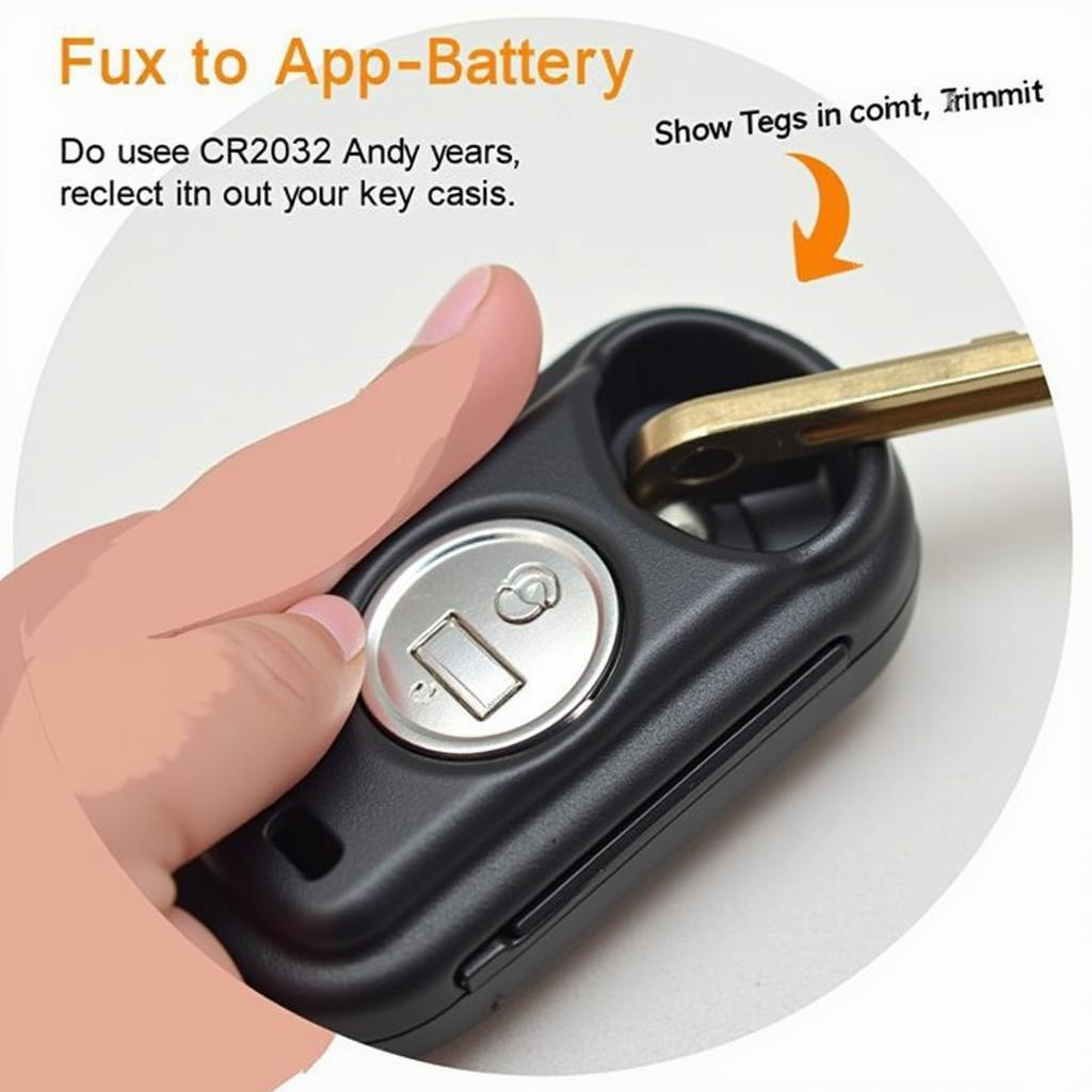 Installing the New Battery in the Jeep Cherokee Key Fob