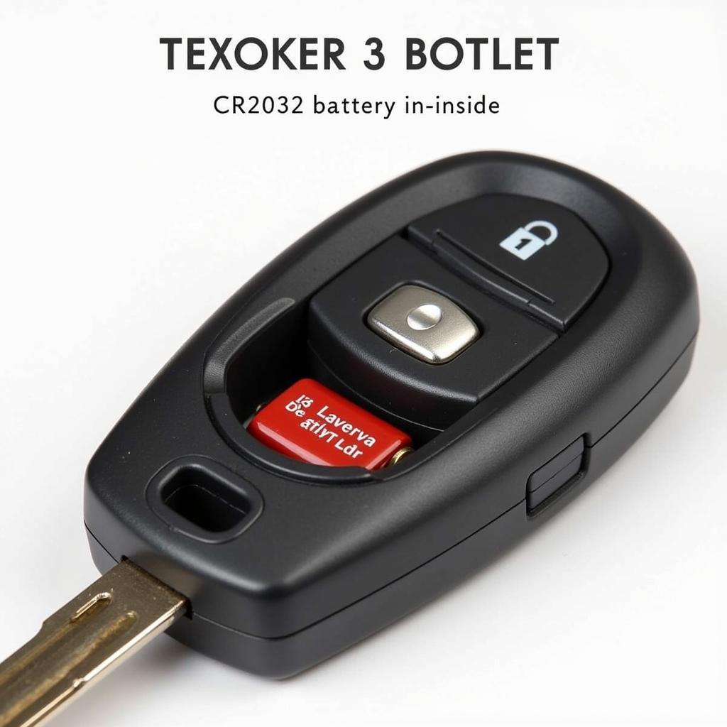 Jeep Cherokee Key Fob Open Showing Battery Location