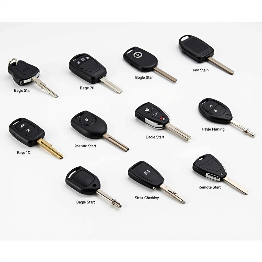 Different Jeep Cherokee Key Fob Types