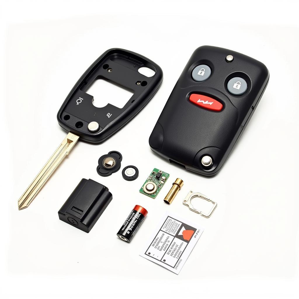 Jeep Grand Cherokee Key Fob Disassembled