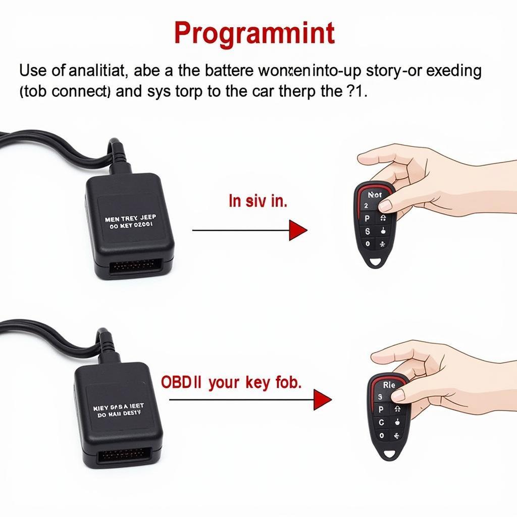 Programming a Jeep key fob