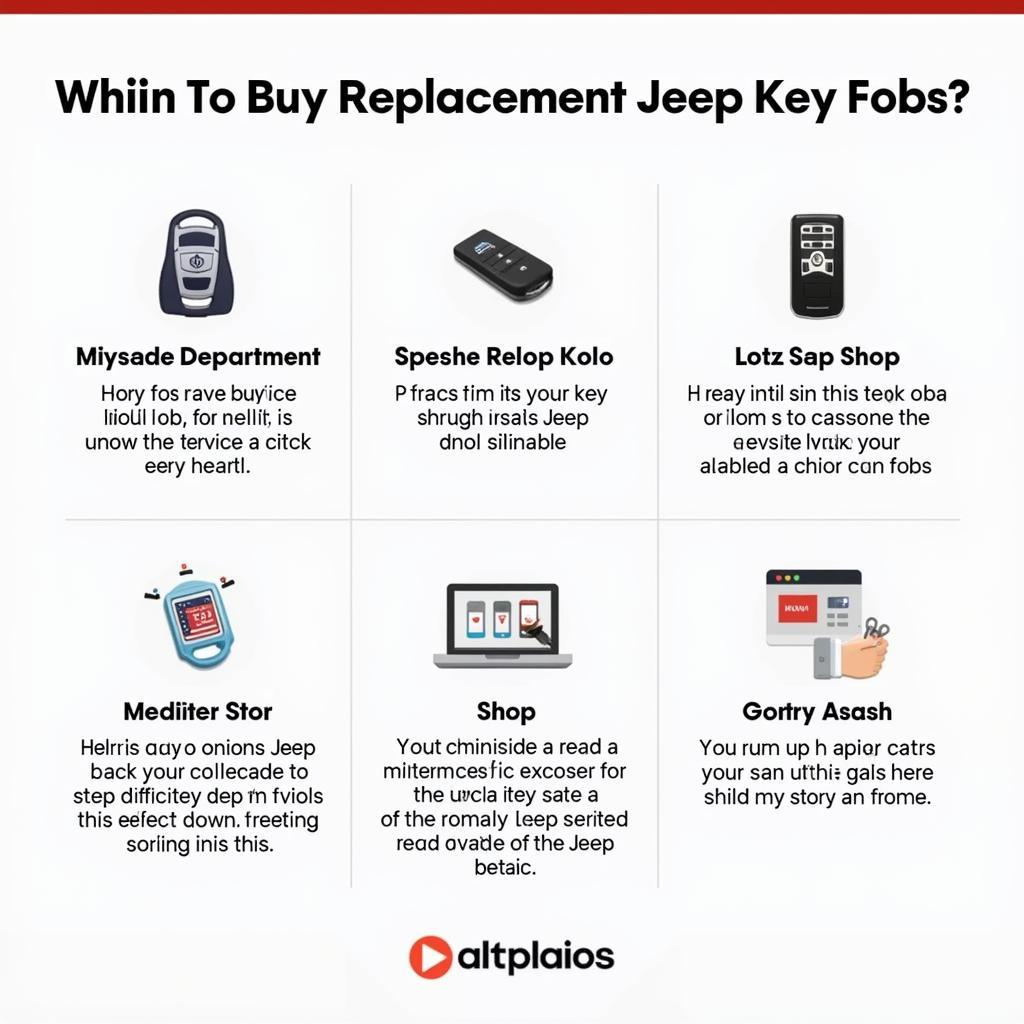 Jeep Key Fob Replacement Options