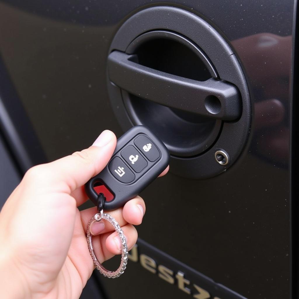 Testing the Jeep Key Fob after Battery Replacement