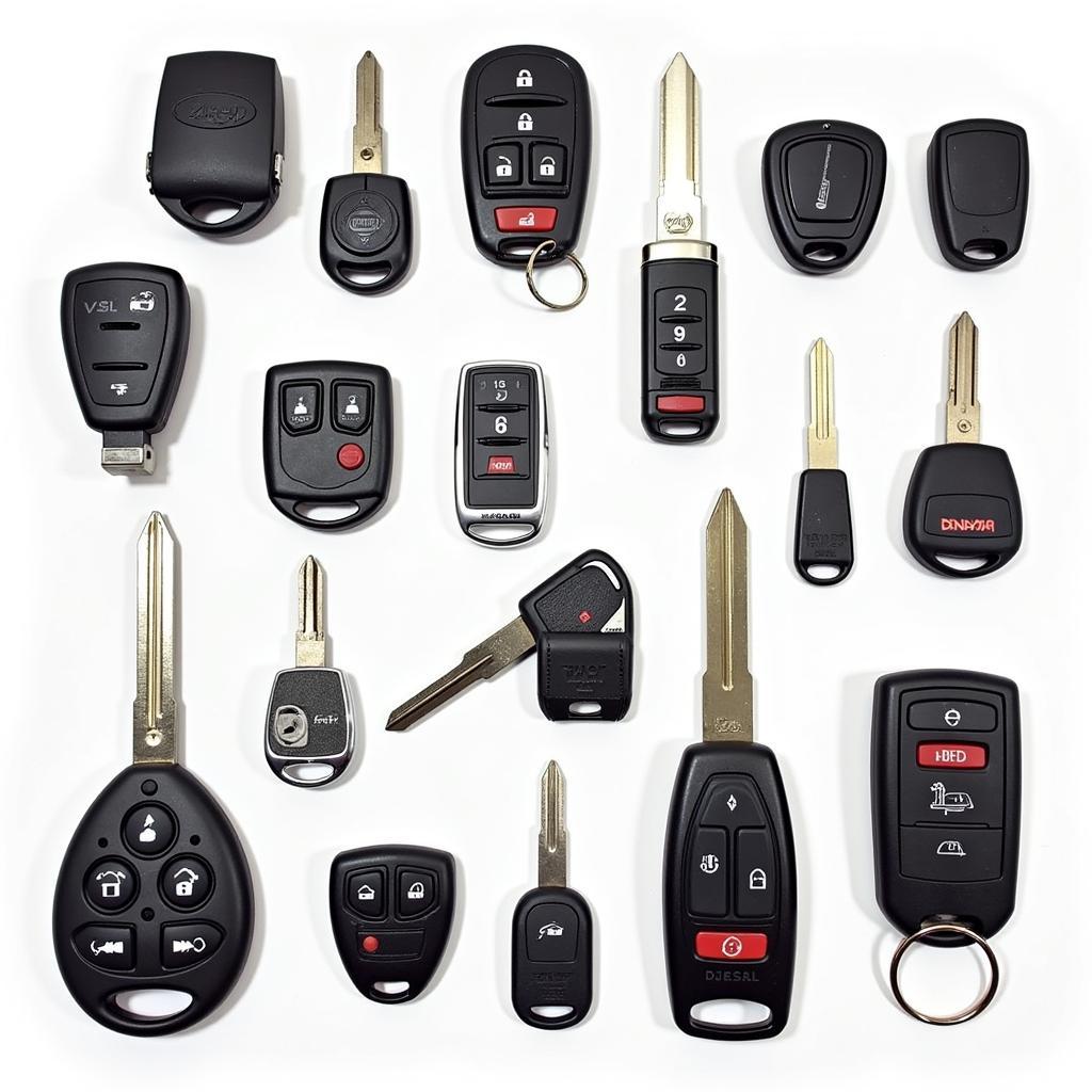 Different Types of Jeep Key Fobs