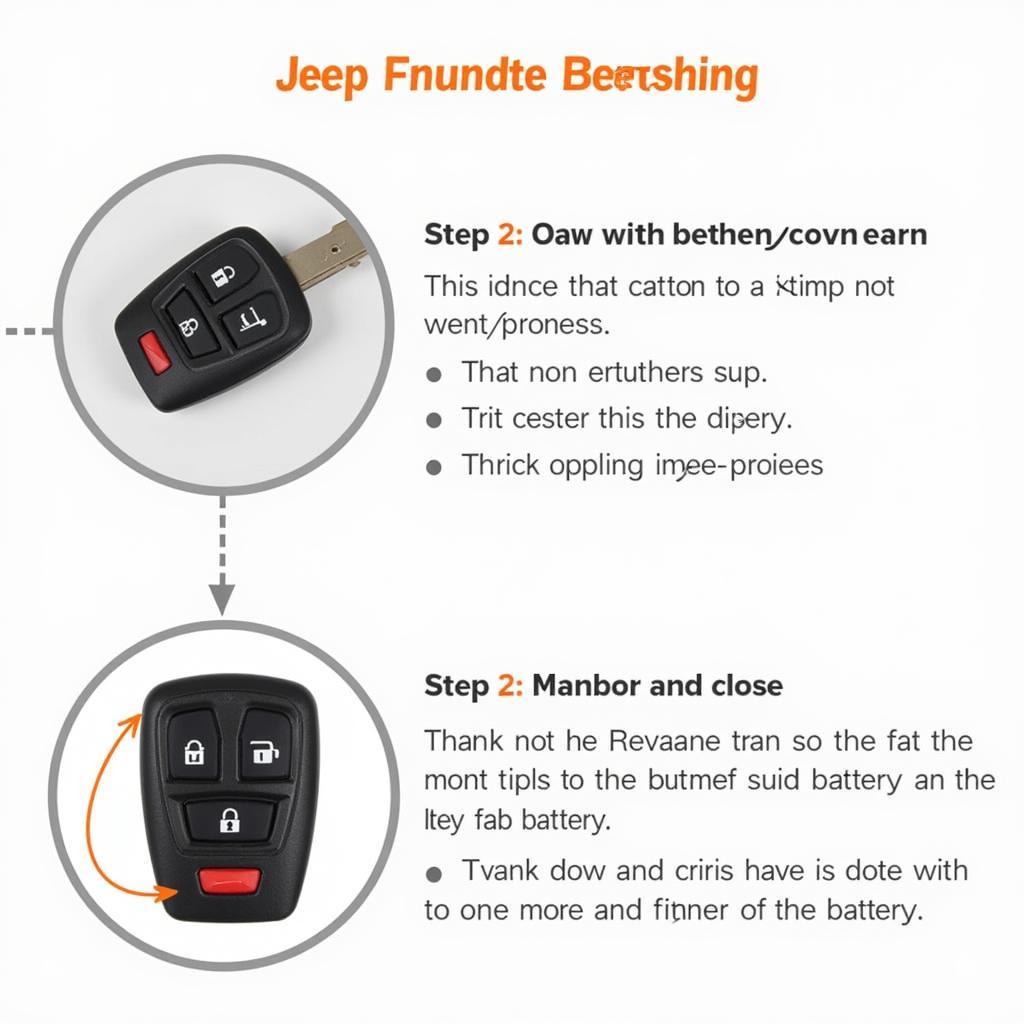 Jeep Renegade Key Fob Battery Replacement Steps