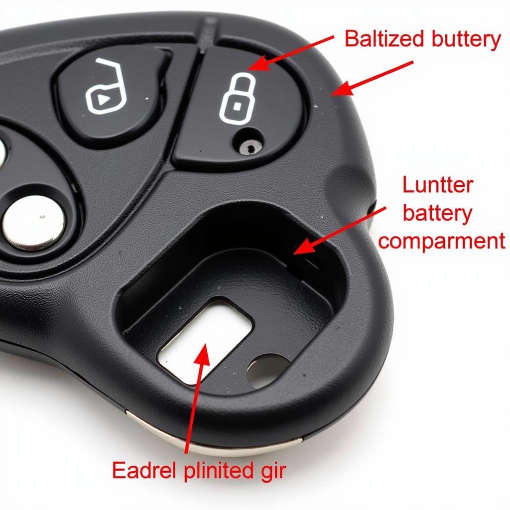 Close-up View of a Jeep Renegade Key Fob