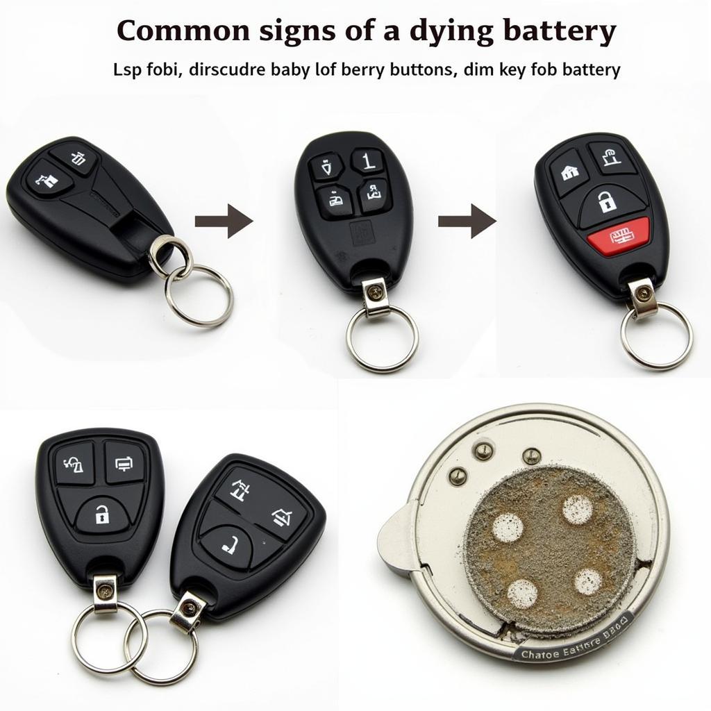 Key Fob Battery Dying Signs