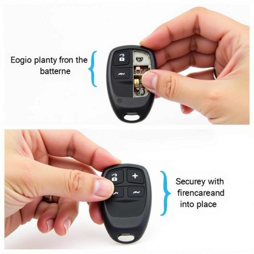 Key Fob Battery Installation