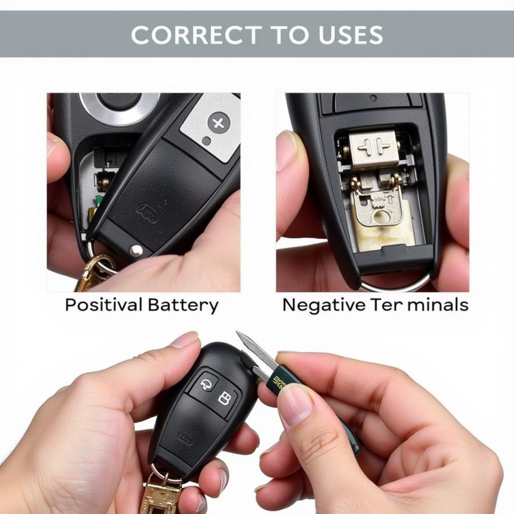 Key Fob Battery Installation