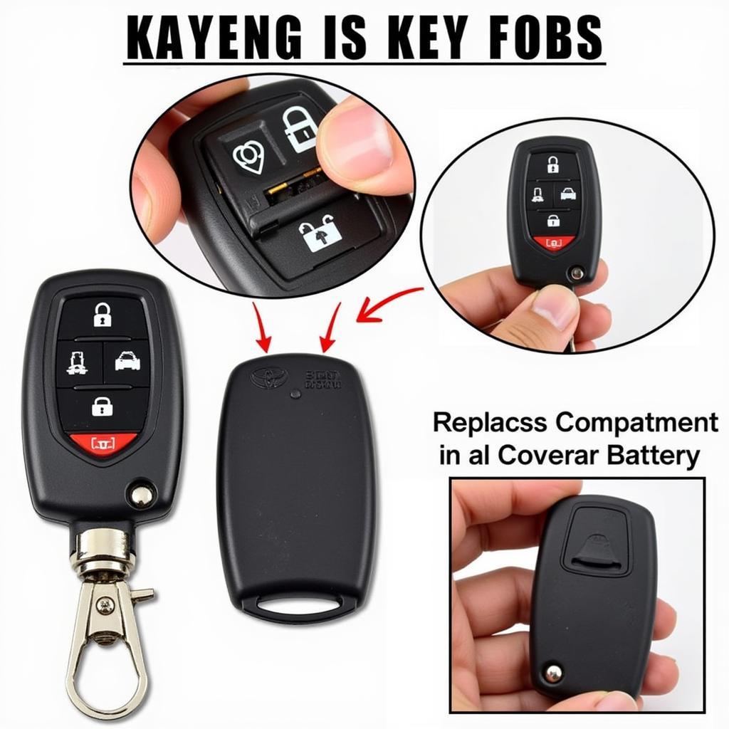 Replacing the Battery in a 2016 Toyota 4Runner Key Fob