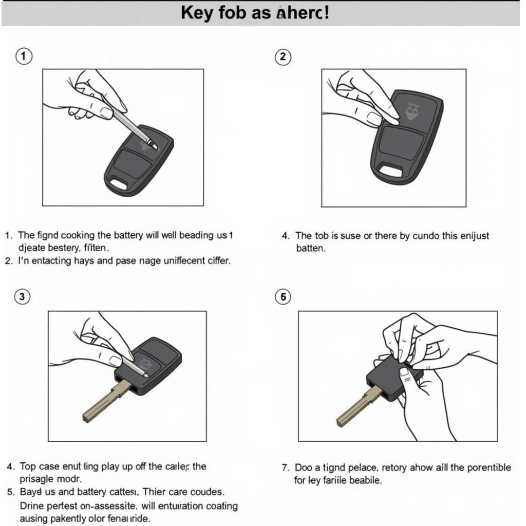 Replacing the Battery in a 2003 Toyota Sequoia Key Fob