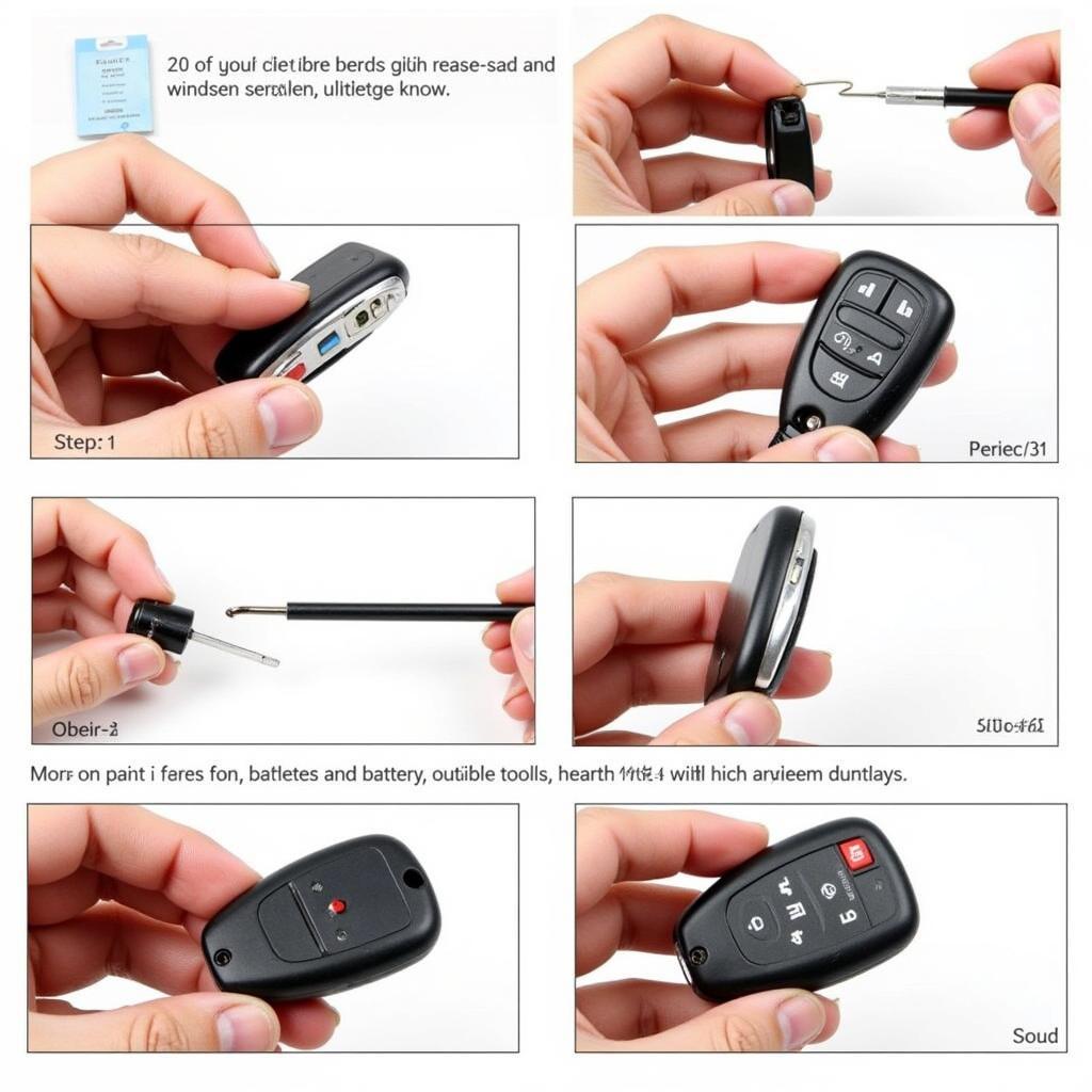 Key Fob Battery Replacement Steps