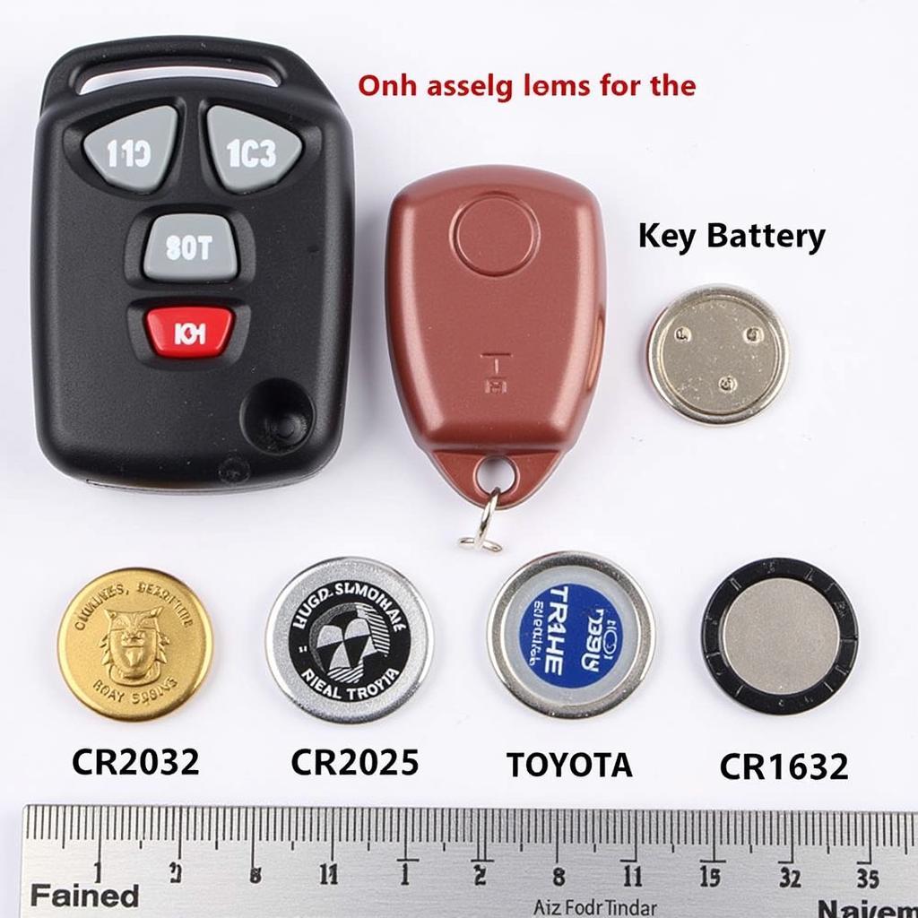 Key Fob Battery Types