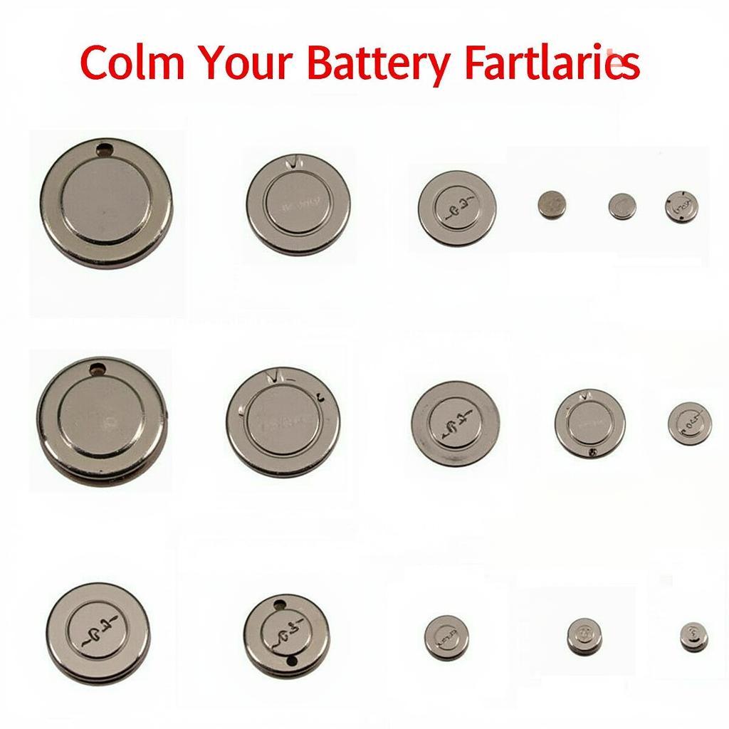 Different Types of Key Fob Batteries