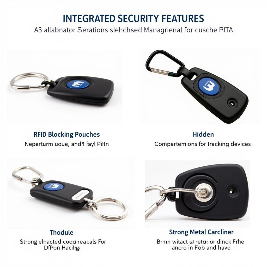 Key Fob Chains with Security Features