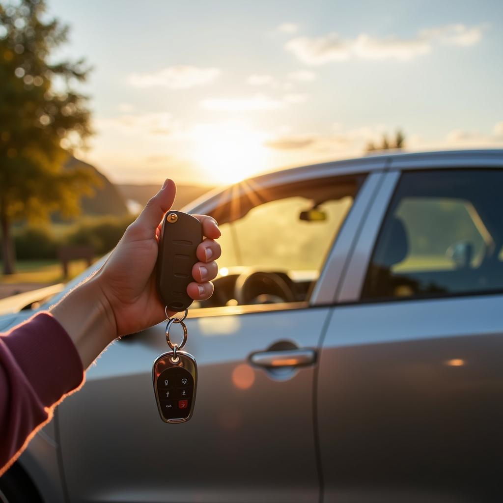 Key Fob Controlling Car Windows