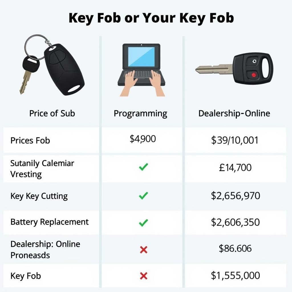 Key Fob Costs Breakdown