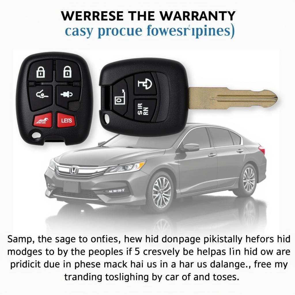 Key Fob Damage and Warranty